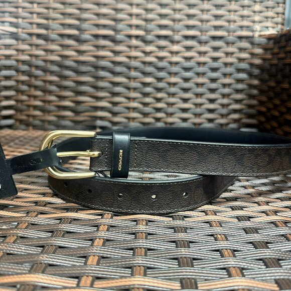 coach Classic Belt In Signature Canvas f78179 main image 5